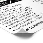 Tomaatplanten, Tuinierdienst, Horticulteur Poster (Hoek)