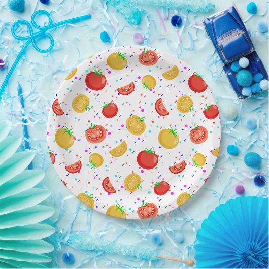 Tomaatti Papieren Bordje (Feest)