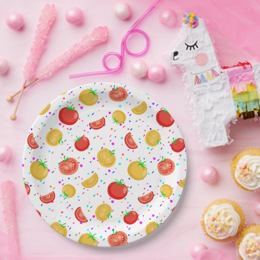 Tomaatti Papieren Bordje (Feest)