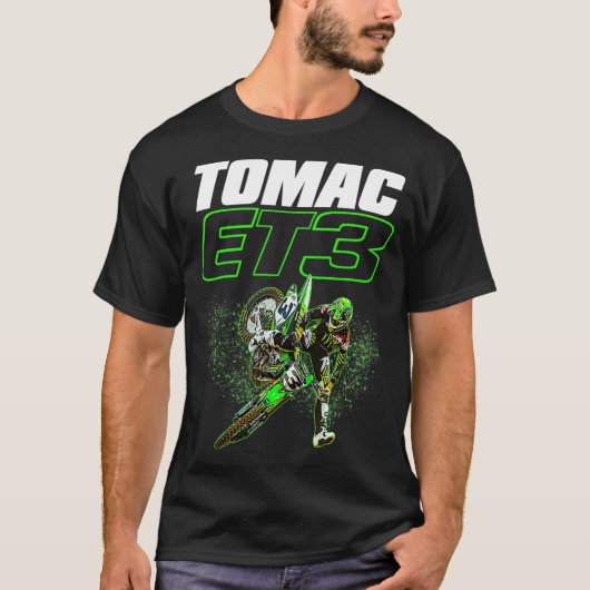 Tomac Motocross ET3 Supercross Tee T-shirt (Voorkant)