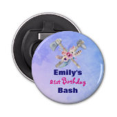 Tomahawk 21st Birthday Bash Favor Button Flesopener (Voorkant)