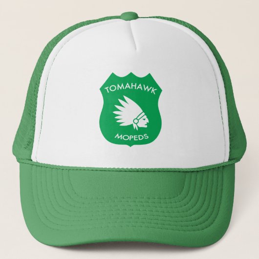 Tomahawk American Crest - Cheers Green Trucker Pet (Voorkant)
