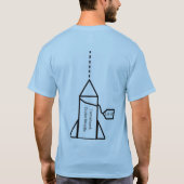 Tomahawk Cruise Missile: 1,6 mil. Politiek komisch T-shirt (Achterkant)