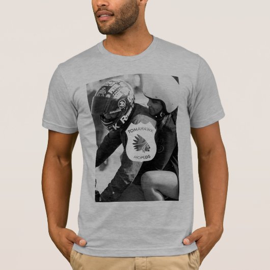 Tomahawk Cupcake - Heather Gray T-shirt (Voorkant)