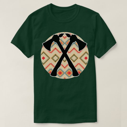 Tomahawk Pattern 4 T-shirt (Design voorkant)