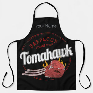 Tomahawk Steak Barbecue Beef BBQ Vaderdag Schort