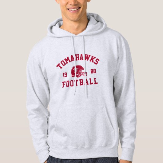Tomahawks-Football Hoodie (Voorkant)