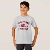 Tomahawks Football T-shirt (Voorkant volledig)
