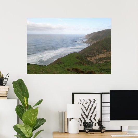 Tomales Point in Point Reyes National Seashore Poster (Thuiskantoor)
