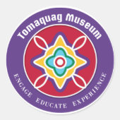 Tomaquag Museum Logo Sticker (Voorkant)