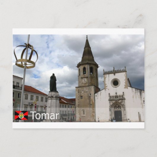 Tomar, Portugal Briefkaart (Voorkant)
