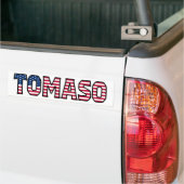 Tomaso Name Vorname USA Aufkleber Sticker Auto (Op Truck)