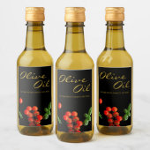 Tomat Basilicum Olijfolie Favor Infusie Etiket (Flessen)