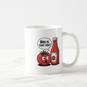 Tomat Ketchup Bro Is Dat Jij Eten Pun Thanksgiving Koffiemok