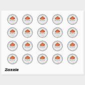 Tomat ketchup zelfgemaakte inmaakvoedsel sticker (Vel)