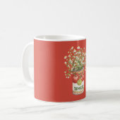 Tomatblikbloemen Koffiemok (Voorkant links)