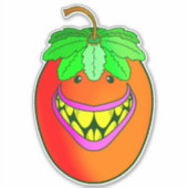 Tomatemonster Sticker (Voorkant)