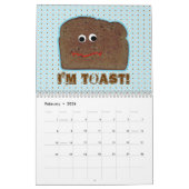 ""tomaten, aardappelen & cannoli" grappige kalende kalender (Feb 2026)