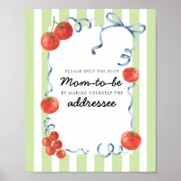 Tomaten Baby Shower Bezig Moeder