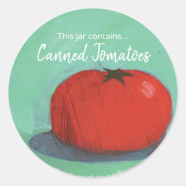 Tomaten Ball Canning Label