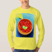 "Tomaten Ball" koel foto. Bestel nu T-shirt (Voorkant)