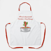 tomaten & Basil Soup Schort (Voorkant)