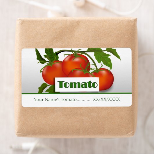 Tomaten behouden conservenetiket etiket (Insitu)