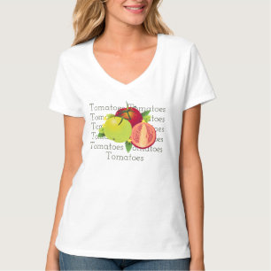 Tomaten Bodemgroenten, vruchten van de tuinbouw T-shirt