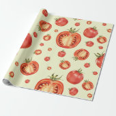 Tomaten Cadeaupapier (Uitgerold)
