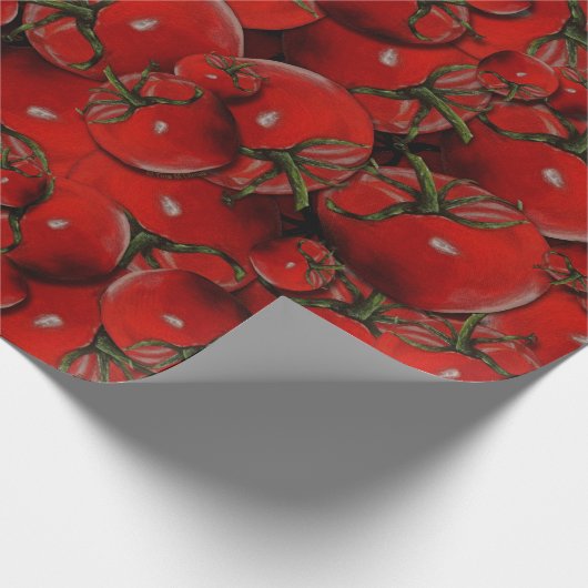Tomaten Cadeaupapier (Hoek)