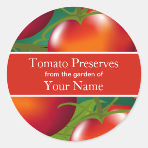 Tomaten Canning Sticker