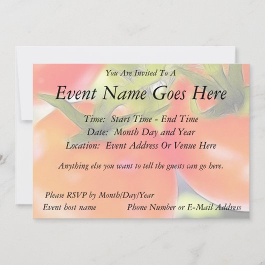 Tomaten dicht bij elkaar kaart (Voorkant)