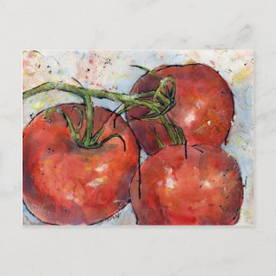 Tomaten drie briefkaart