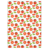 Tomaten en oreganobladeren klembord (Achterkant)