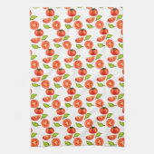 Tomaten en oreganobladeren theedoek (Verticaal)