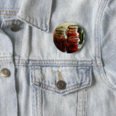 Tomaten en String Beans in Canning Jars Ronde Button 5,7 Cm (In situ)