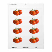Tomaten Etiket (Full Sheet)
