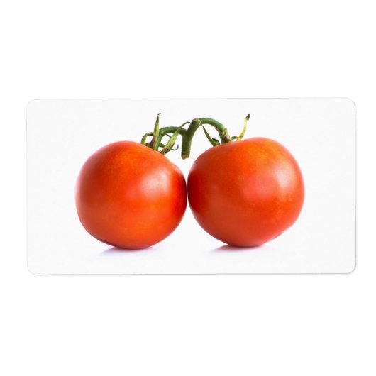 Tomaten Etiket (Voorkant)