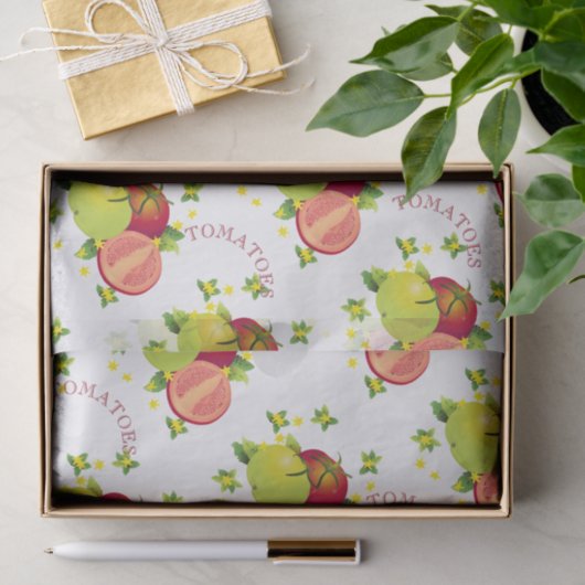 Tomaten Fruit Vegetable Tissuepapier (Geschenk)