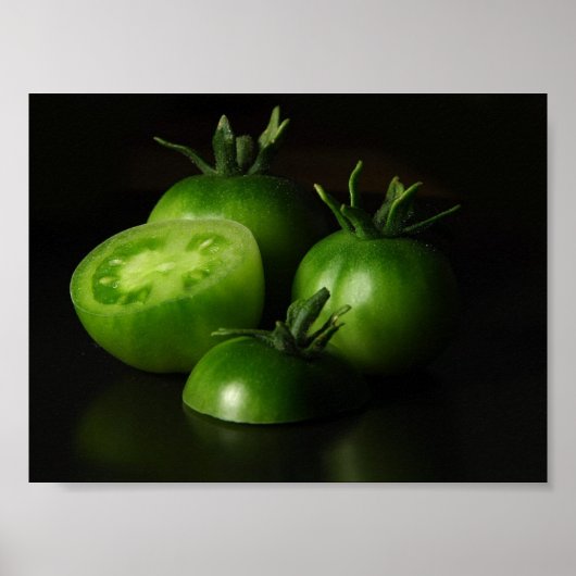 Tomaten Green still Life Poster (Voorkant)