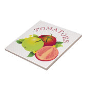 Tomaten Groenten en fruit Tegeltje (Zijkant)