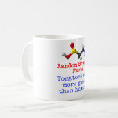 Tomaten hebben meer genen - wetenschapseffect koffiemok (Voorkant links)