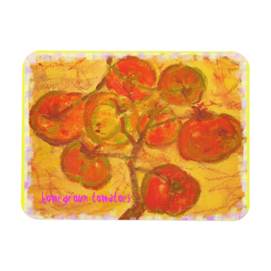 tomaten in eigen land magneet (Horizontaal)