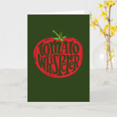 Tomaten Kaart voor het kweken van groenten en toma (Gele Bloem)