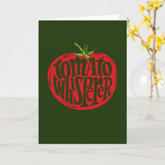 Tomaten Kaart voor het kweken van groenten en toma (Gele Bloem)