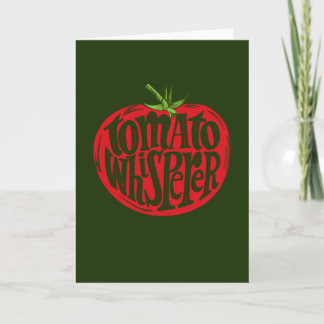 Tomaten Kaart voor het kweken van groenten en toma