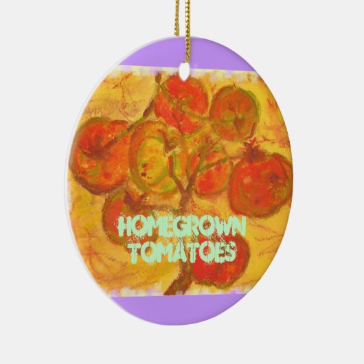 tomaten keramisch ornament (Rechts)