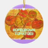 tomaten keramisch ornament (Voorkant)