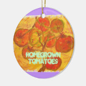 tomaten keramisch ornament (Links)