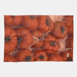 Tomaten keukenhanddoek